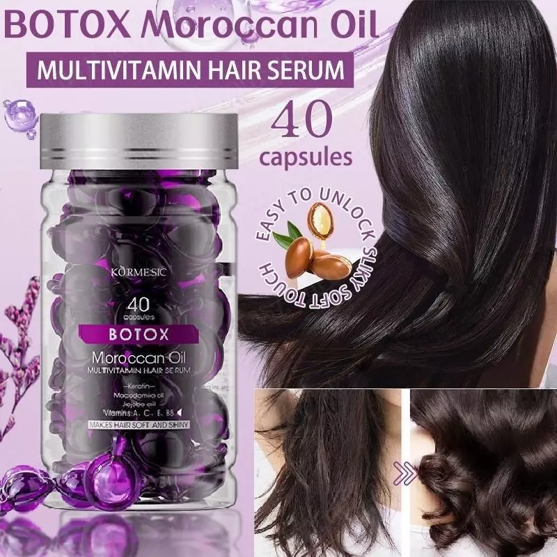 Keratin hair oil product